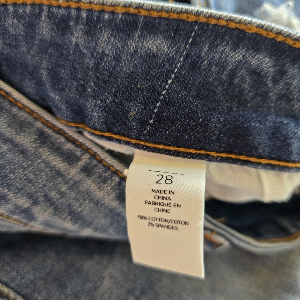 BP | Size 28 | Medium Wash Ripped Distressed Skinny Jeans - Picture 12 of 14